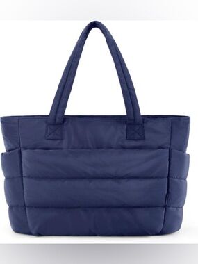 Top Design Tote Bag_Soft Down_Navy Blue_30L_NWOT